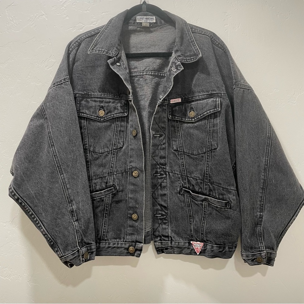 Guess by Marciano Dark Gray Denim Jacket